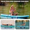 Serenelife 10 ft 6 in Inflatable Stand-Up Paddle Board with Window SLSUPCL01 - alternate 2