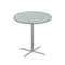 Correll Round Cafe Table, 48 in W, 48 in L, 42 in H, Particleboard Top, Gray Granite SXB48R-15-98-13 - alternate 1