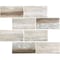 Apollo Tile Beige 11.5 in x 11.5 in Recycled Glass Matte Floor and Wall Subway 9.18 sqft/case, 10PK APLNNR8810BRA - alternate 1