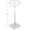 Azar Displays Pedestal Bowl Display Floor Stand with Single 14in Diameter Bowl on Square Metal Base 700974 - alternate 3
