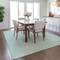 Homeroots 3' X 5' Aqua And Ivory Geometric Washable Indoor Outdoor Area Rug 602407 - alternate 3