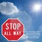 Signmission Stop All Way, 4 inch X 4 inch, Vinyl Decal, 2PK OC-D-2PACK-4-9 - alternate 2
