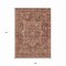 Homeroots 9' X 12' Burgundy Medallion Washable Indoor Outdoor Area Rug 607996 - alternate 3