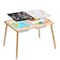 Vevor Kids Sensory Table Indoor Wooden Play Sand Water Table with 3 Storage Bins JRG-SKU2S - alternate 1