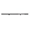 Exposed Rack 51 Length Solid Textured Black Single Mid Bar 8-00-9602-BK - alternate 1