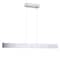 Jonathan Y Draper 40" Dimmable Adjustable Integrated LED Metal Linear Pendant, Brushed Aluminum JYL7019B - alternate 1