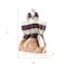Homeroots Dark Purple Orange and White Striped Design Poncho Towel 401819 - alternate 2