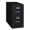 Hirsh 15" W 2 Drawer Vertical File Cabinet, Black, Letter 14416 - alternate 1