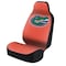 Coverking Universal Seat Cover Print 1pc Ultimate Suede  Florida Gators on Orange  w/ Black Interlock Backing USCSELA306 - alternate 1