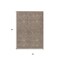 Homeroots 3' X 5' Brown And Ivory Geometric Washable Indoor Outdoor Area Rug 612118 - alternate 4