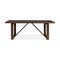 Homeroots 84" Dark Brown Wood Sled Base Dining Table 544749 - alternate 1
