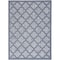 Homeroots 6' X 9' Blue Geometric Flatweave Area Rug 522143 - alternate 3