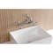 Kingston Brass Double-Handle Wall Mount Bathroom Faucet, Polished Chrome KS7251AX - alternate 3