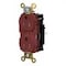 Hubbell Wiring Device-Kellems Straight Blade Receptacle, 5-15R, 15 A, 125V AC, 2 Pole, 3 Wire, Surface Mount, Grounded HBL5262STRTR - alternate 3