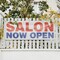 Signmission Salon Now Open, 24 Inch x 72 Inch, Vinyl Banner B-72-30848 - alternate 2