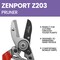 Zenport Heavy Duty Pruner, Anvil Blade, 10 PK Z203 - alternate 5