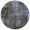 Homeroots 8' Graphite Charcoal And Silver Round Abstract Washable Indoor Outdoor Area Rug 587904 - alternate 3