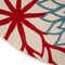 Homeroots 10' Green Orange And Red Round Indoor Outdoor Area Rug 521644 - alternate 5