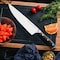 Think Outside The Plate 8'' Chef Knife with Wood Box, Stainless Steel Blade, Black TOTP-CK-1B - alternate 3