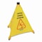 Carlisle Foodservice Pop-Up Caution Cone, 18 x 22.25 x 20, Yellow 3694204 - alternate 2