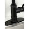 Kingston Brass Single-Handle Bar Faucet, Matte Black KSD8500RX - alternate 4