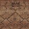 Homeroots 8' X 10' Orange Copper And Brown Floral Washable Indoor Outdoor Area Rug 588909 - alternate 2