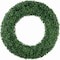 Pure Garden 24 in Large Boxwood Wreath for Front Door All-Season Artificial Boxwood Wreath 50-150-24 - alternate 1