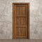 Sartodoors Sliding Pocket Door 18 x 96 inches, Ego 5010 Cognac Oak Veneer, Kit Rail Hardware, Solid Wood Int EGO5010PD-DKO-1896 - alternate 3