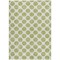 Homeroots 5' X 8' Sage And Ivory Polka Dot Washable Indoor Outdoor Area Rug 614864 - alternate 2