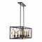 Jonathan Y Ferme 39" 8-Light Adjustable Iron Farmhouse Industrial LED Dimmable Pendant, Oil Rubbed Bronze JYL7504A - alternate 5