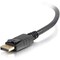 C2G 3ft DP to HDMI Cable 4K Passive Black 54432 - alternate 1