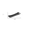Homeroots 5in Black Metal Vanity Tray With Handles 574115 - alternate 3