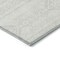 Homeroots 5' X 8' Ivory And Silver Southwestern Washable Indoor Outdoor Area Rug 593691 - alternate 2