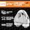 Xpose Safety Wire Rope Clamp for Stainless Steel 3/16in Galvanized U Bolt Cable Clips, 24PK GCC316-24-X - alternate 2
