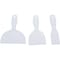 Marshalltown Plastic Putty Knife Set, Flex, 2, 4, 6" W, 3 Pc PKS - alternate 3
