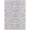 Homeroots 9' X 12' Lavender And Ivory Animal Print Washable Indoor Outdoor Area Rug 600628 - alternate 4
