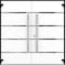 Vdomdoors Metal Double Doors Deux 1105 Black Enamel Mirrored Clear Glass Entry Modern Painted (W72xH96) Left DEUX1105DEXD-BLK-W72xH96-LH-I - alternate 3