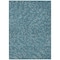 Homeroots 3' X 5' Teal Blue Gray And Ivory Polka Dot Washable Indoor Outdoor Area Rug 599088 - alternate 2