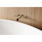 Kingston Brass Two-Handle Wall Mount Tub Faucet, Polished Nickel KS5026AL - alternate 3