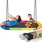Serenelife 67 in Oval Saucer Swing SLSOVSWNG09RB - alternate 1