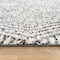 World Rug Gallery Minimal Stripe Geometric Shag Area Rug 2 ft x 3 ft White WR130WHITE2X3 - alternate 2