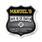 Signmission Manuel's Garage I Can Fix Everything But Stupid, 6 Inch X 6 Inch, Plastic Sign SHI-P-6-490-MANUEL - alternate 1
