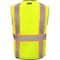 Ironwear Hi-Vis Safety Vest M Class 2 , Zipper 7 Pockets, ID Window 1245-LZ-RD-2-MD - alternate 2