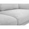 Homeroots Contempo Retro 78in Light Gray Loveseat 480890 - alternate 3