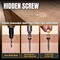 Powertec Dual Side Drill & Driver Bit with 1/4 in. Hex Shank Adapter, for Drilling Pilot Holes & Counterbores 72293 - alternate 3