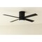 Afx Ross - 52in 4 Blade LED Ceiling Fan - Black Finish - Remote Control Type RSSN524LDCBKBK-RC - alternate 3