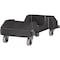 Rubbermaid Commercial Container Dolly, 200 lb. Load Cap., Black 1980602 - alternate 1
