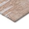 Homeroots 8' X 10' Terra Cotta Salmon And Copper Abstract Washable Indoor Outdoor Area Rug 582455 - alternate 4