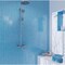Apollo Tile Cerulean Blue 11 in x 12.6 in Glass Glossy Floor and Wall Mosaic Tile 4.81 sqft/case, 5PK APLHB88143A - alternate 2