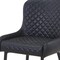 Homeroots Set of Two Black Faux Leather and Wood Dining Side Chairs, 2PK 716267 - alternate 3
